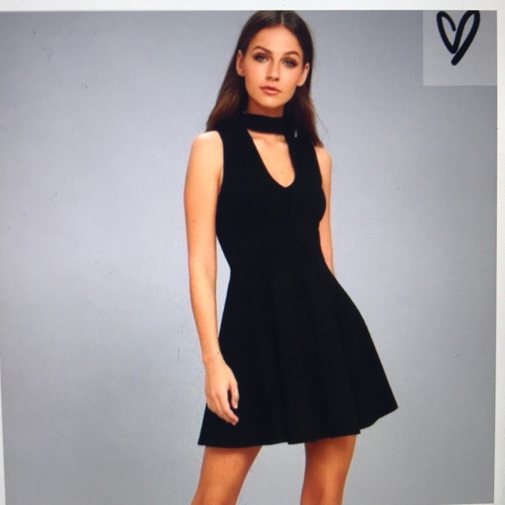 Lulus Black Cocktail Dress